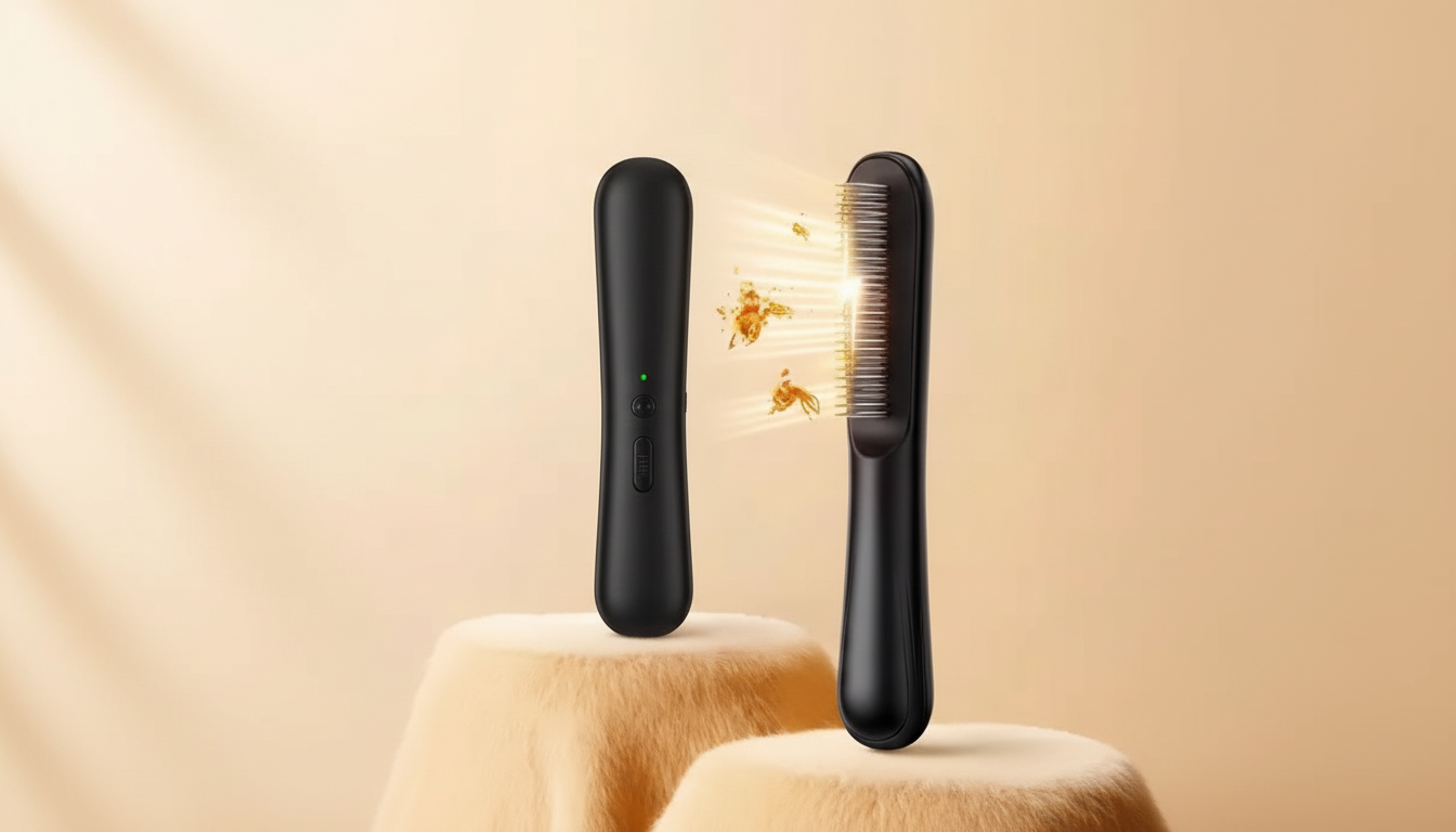 Waterproof Electric Flea & Lice Comb: Safe Use Guide
